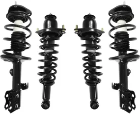 Front & Rear Complete Struts For Toyota Matrix 2.4L All Wheel Drive 2009-2013