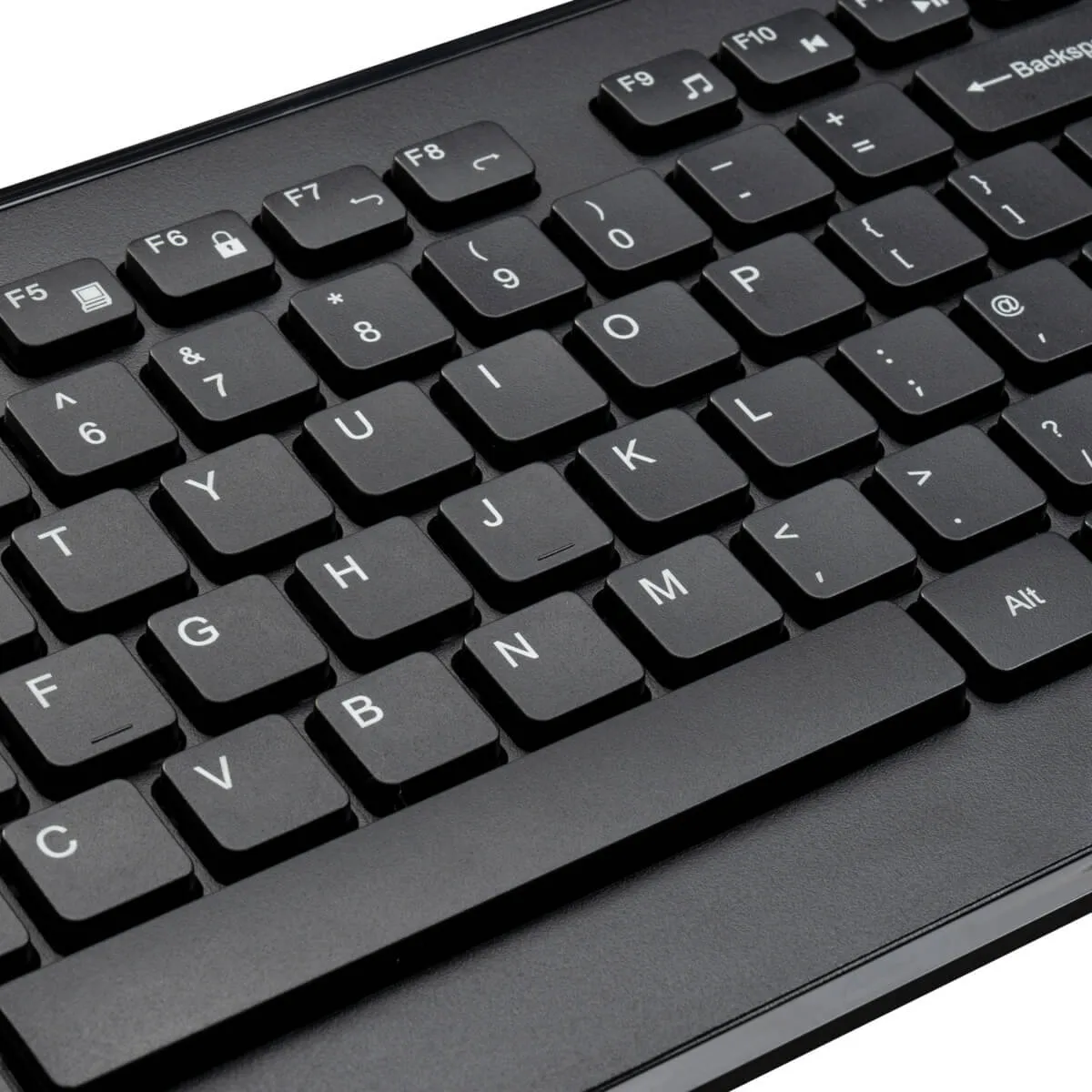 Full-size Wireless Keyboard and Mouse Combo - Black (UK)