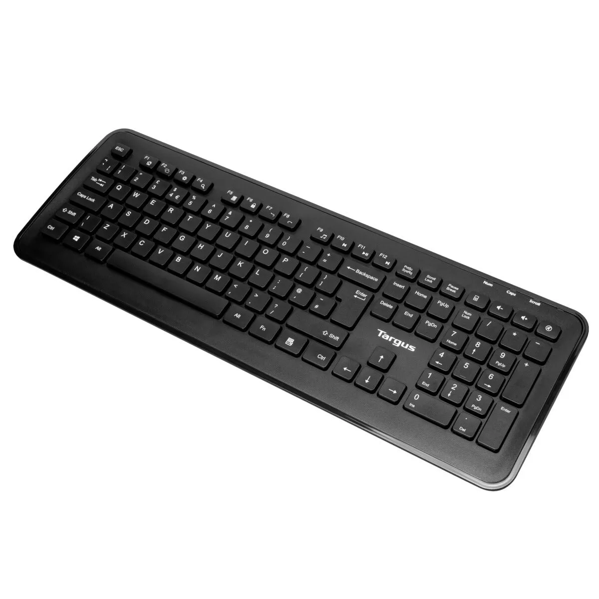 Full-size Wireless Keyboard and Mouse Combo - Black (UK)