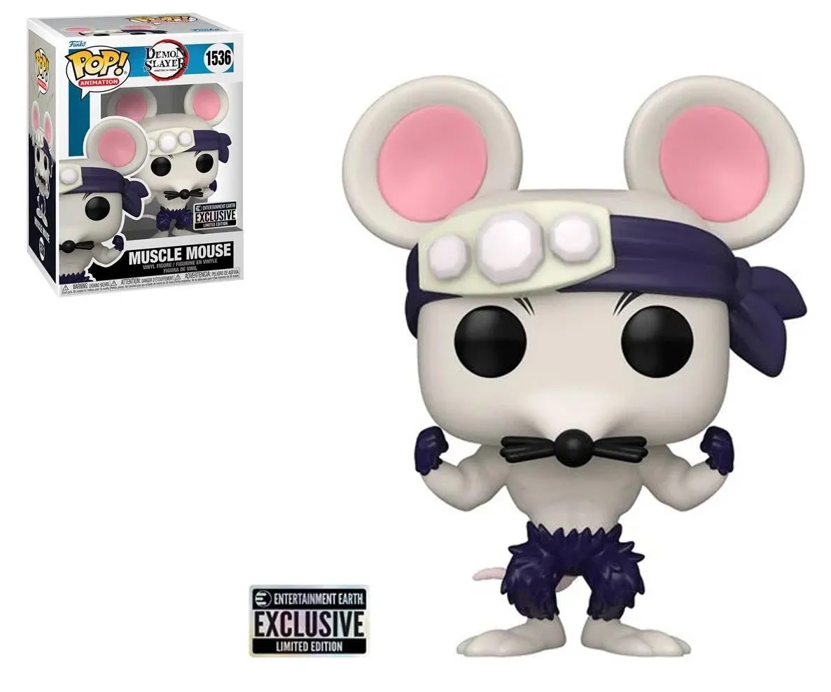 Funko Demon Slayer 1536 Muscle Mouse Pop! Vinyl Figure Entertainment Earth Exclusive