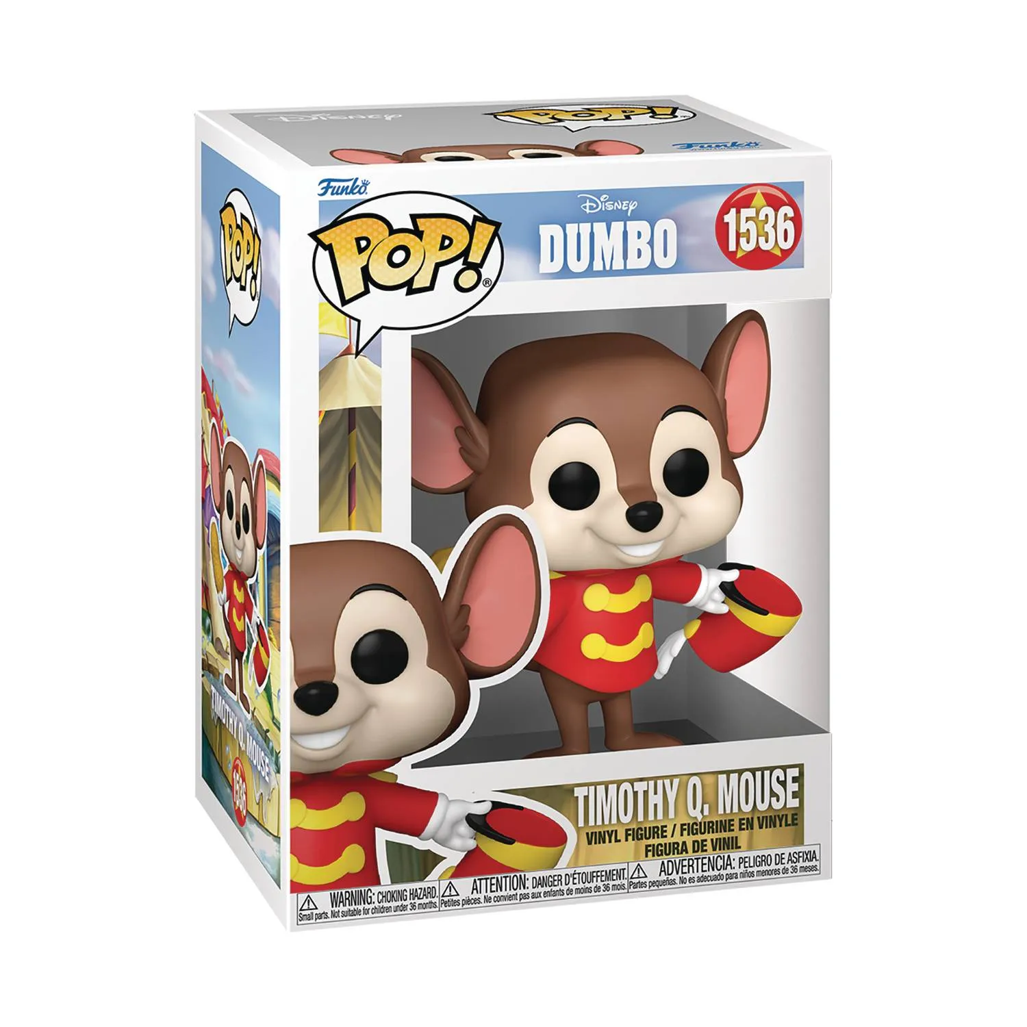 Funko POP! Disney: Dumbo - Timothy Q. Mouse #1536