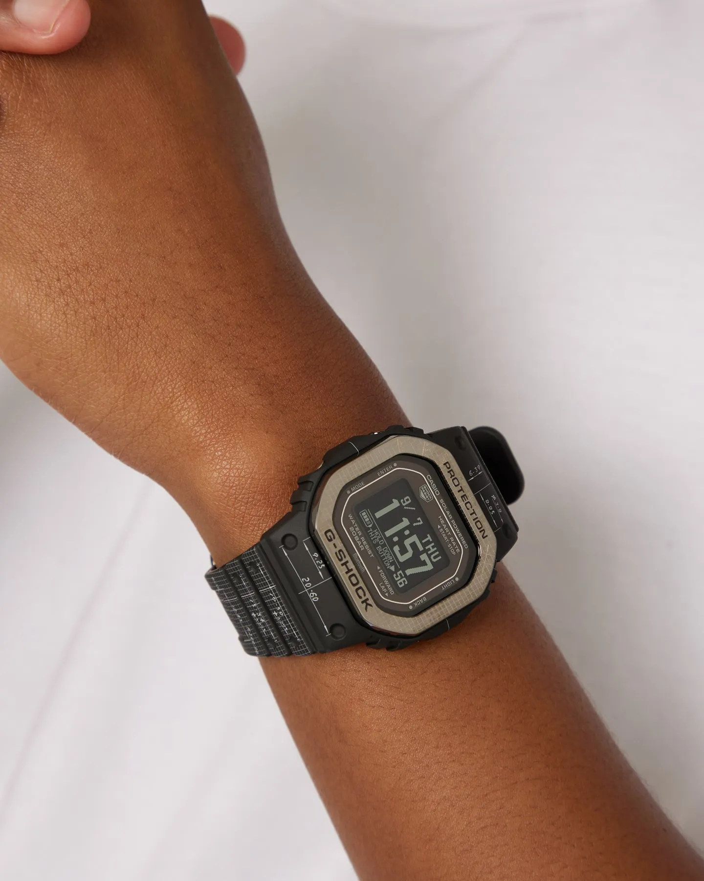 G-Shock 5600 HRM Watch Black