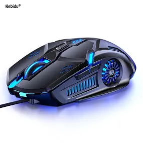 Gaming Mouse Wired Mute Mouse