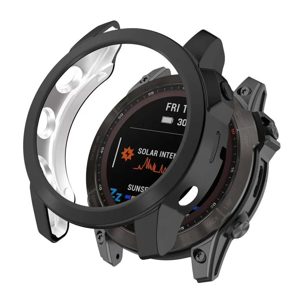 Garmin Fenix 7 / 7 Solar / 7 Sapphire Solar electroplating cover - Black