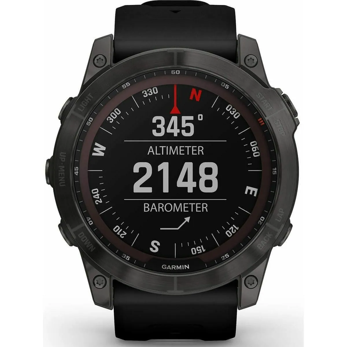 Garmin Fenix 7X Sapphire Solar HRM With GPS Multisport Watch - Grey