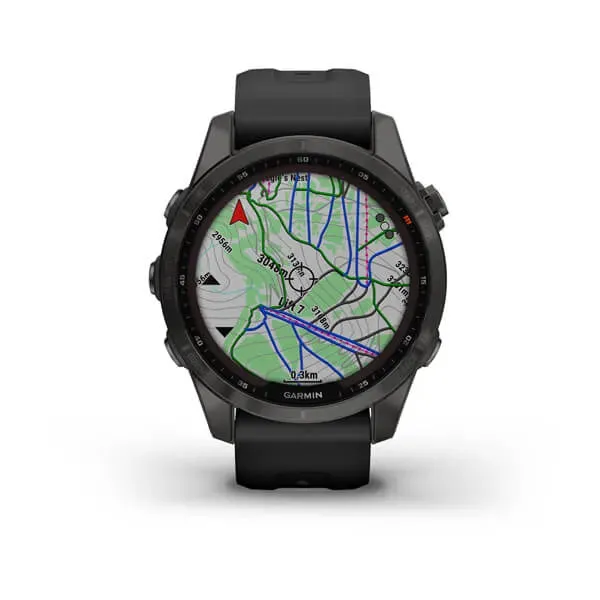 Garmin fēnix® 7S – Sapphire Solar Edition - 010-02539-24