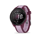 Garmin Forerunner 165 Music, Running Smartwatch, Colorful AMOLED Display, Training Metrics and Recovery Insights, Music on Your Wrist, Berry