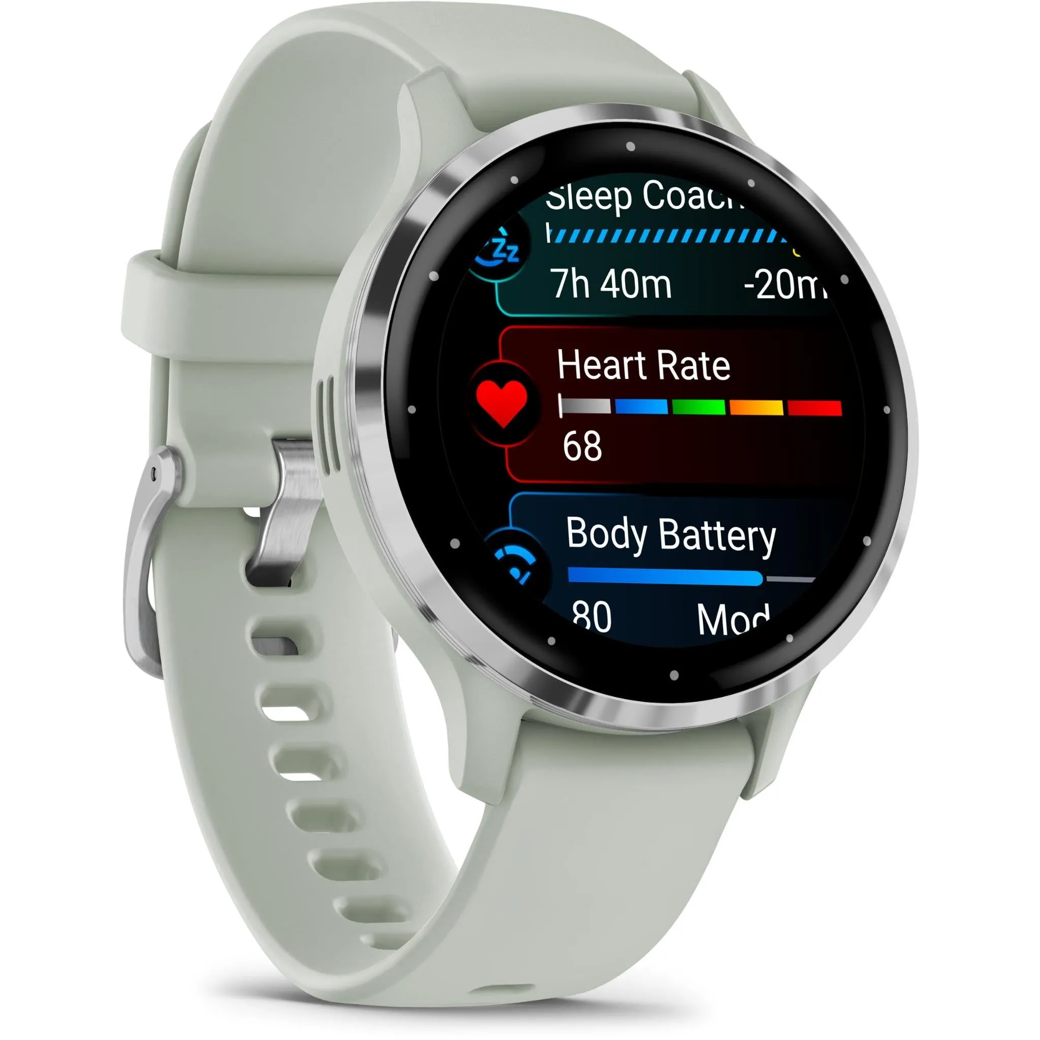 Garmin Venu 3S Sports Watch (Sage Grey/Silver)