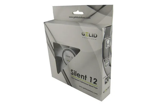 Gelid Silent 12 120x120x25mm Silent Case Fan FN-SX12-10