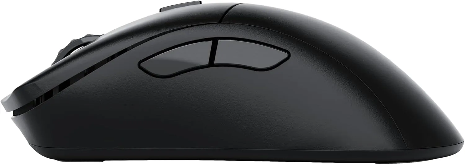 Glorious Model D 2 PRO Wireless Gaming Mouse – 2.4GHz, 1ms Response, 60g Ultralight, 26K DPI, RGB, Ergonomic, 6 Buttons, 100M Clicks, Long Battery Life, PTFE Feet – Black