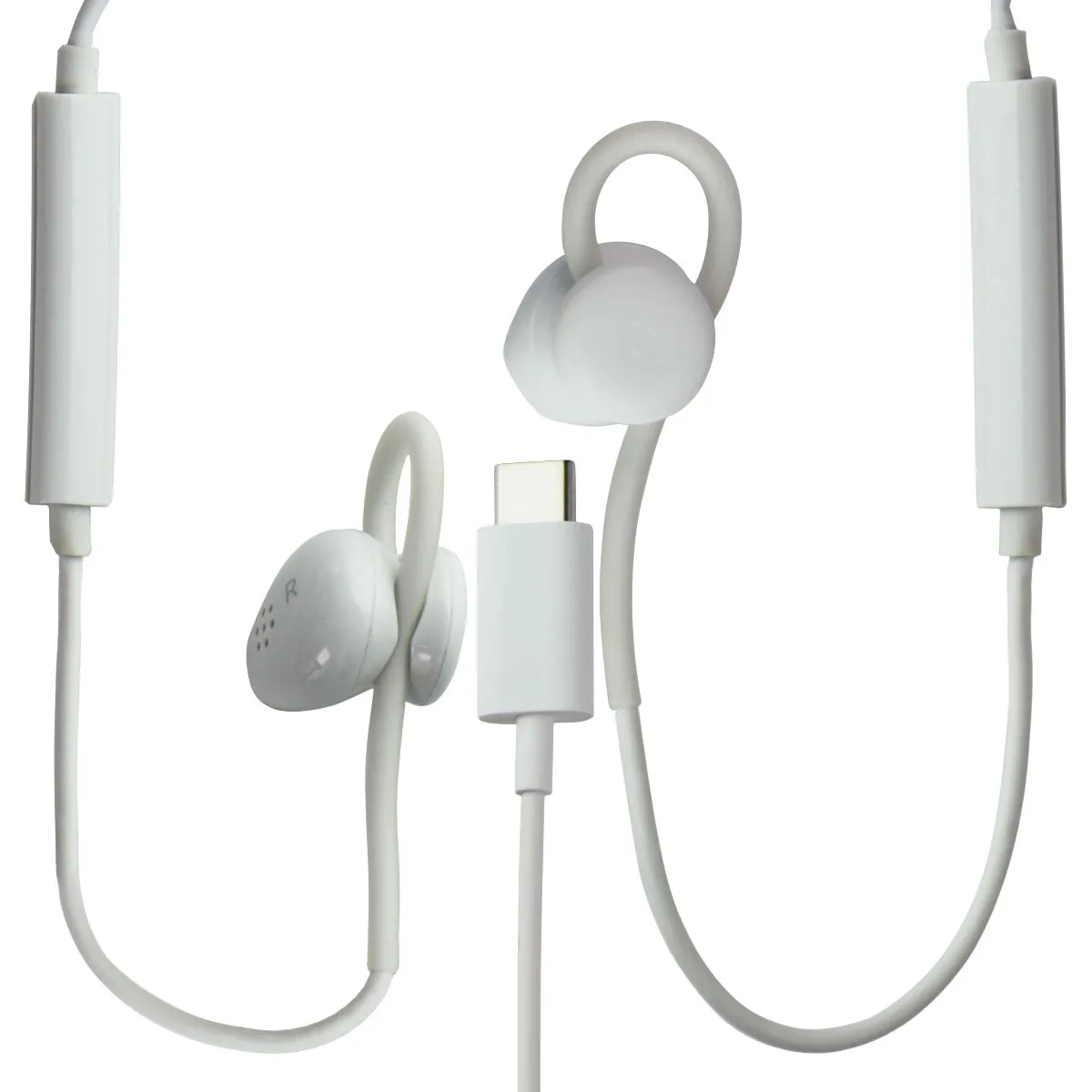 Google Pixel USB-C Earbuds with Built-In Remote and Microphone - White