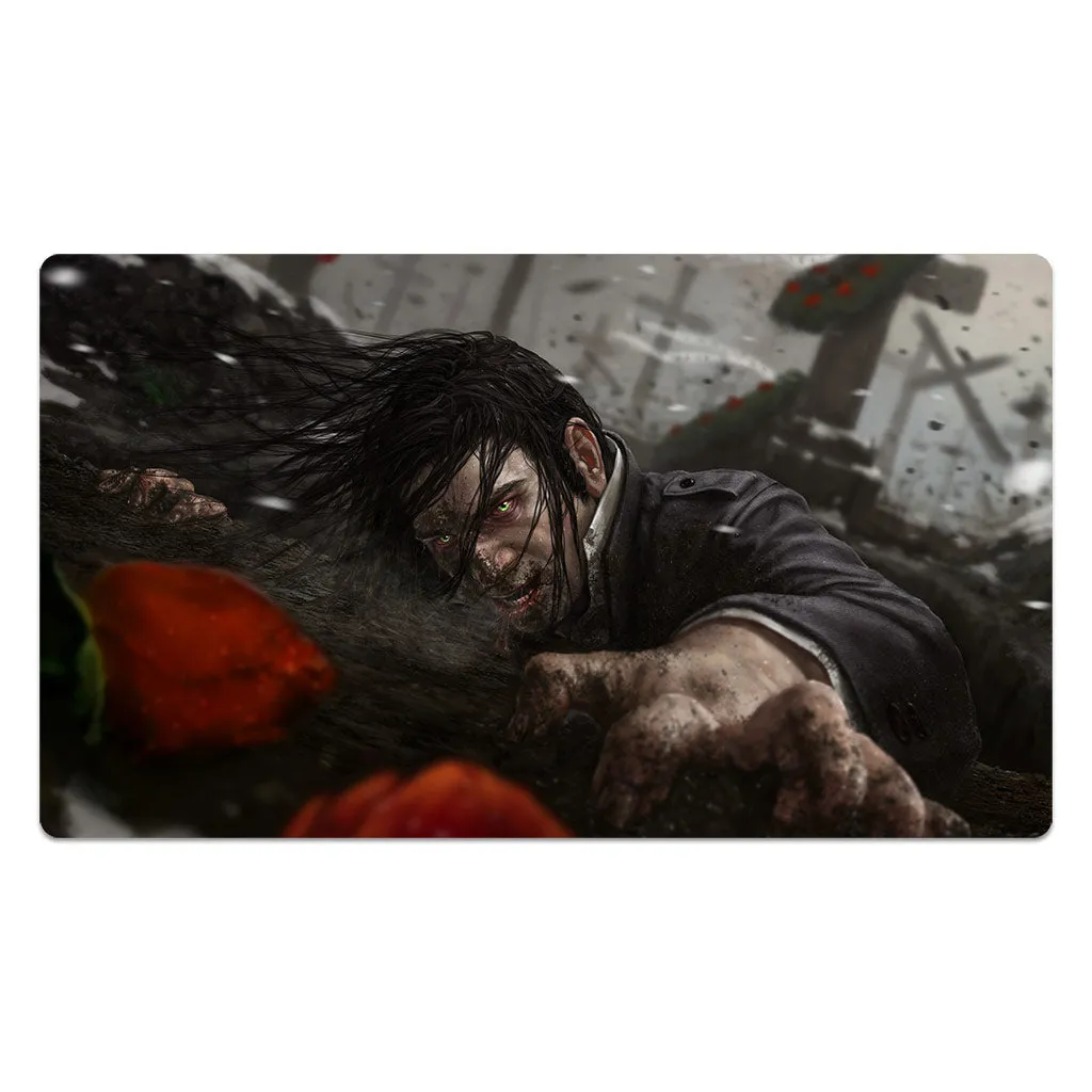 Green-eyed Undead Mouse Pad