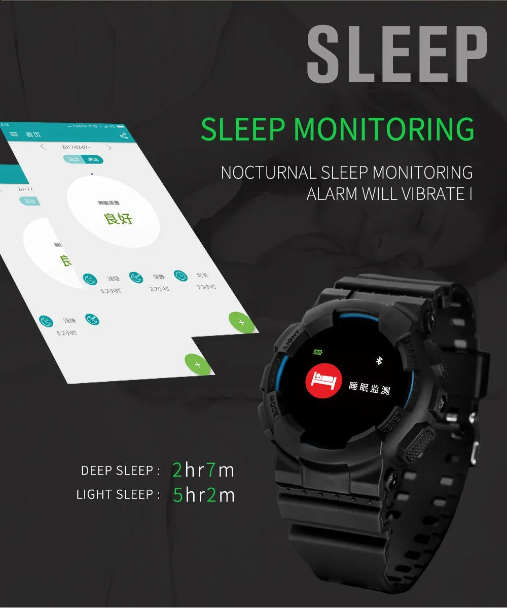 Hangoverr Power X Series Smart Sports Watch - Blue