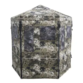 Hawk Warrior Hard Side Panel Blind with Shadow Mesh Technology