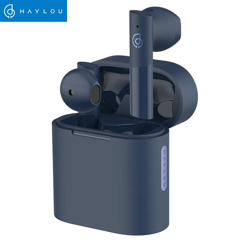 HAYLOU MoriPods Qualcomm QCC3040 HIFI Wireless Earphones TWS Bluetooth V5.2 Headphones Apt Adaptive AAC 4 Mics Noise Canceling