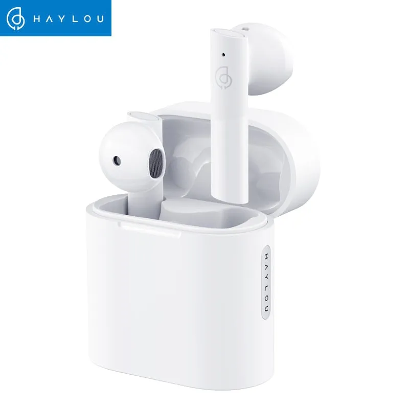 HAYLOU MoriPods Qualcomm QCC3040 HIFI Wireless Earphones TWS Bluetooth V5.2 Headphones Apt Adaptive AAC 4 Mics Noise Canceling