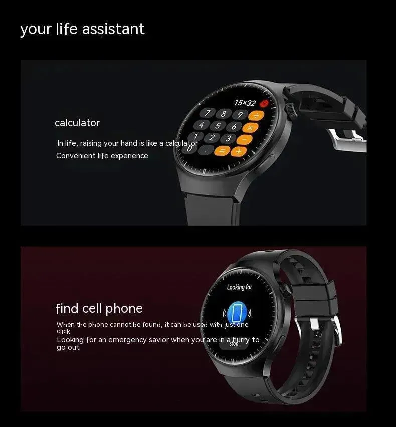 Health Sports Monitoring And Bluetooth Calling Smart Watch Set