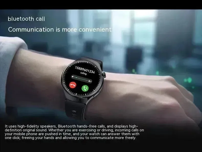 Health Sports Monitoring And Bluetooth Calling Smart Watch Set