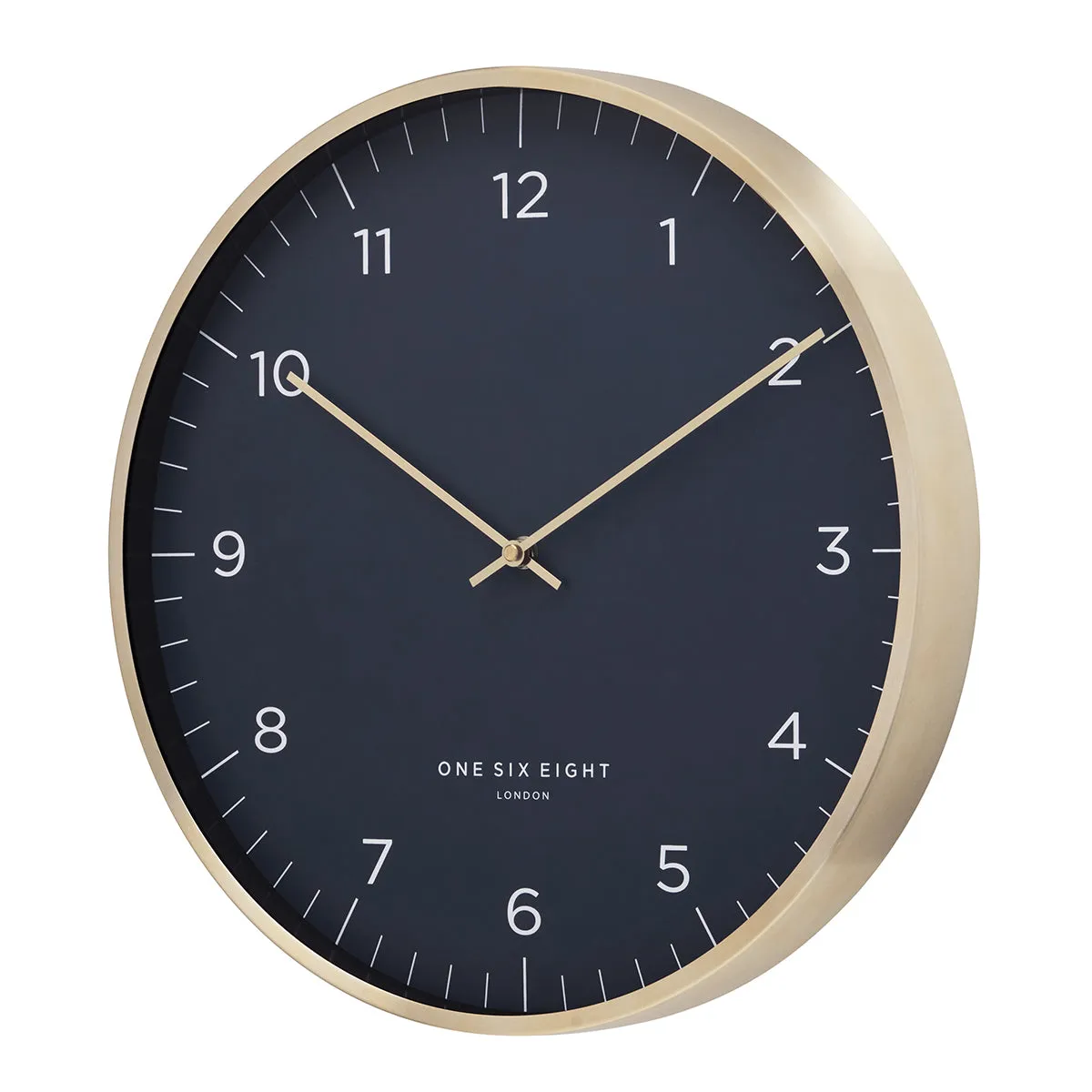 HENRY 40cm Petrol Blue Silent Wall Clock