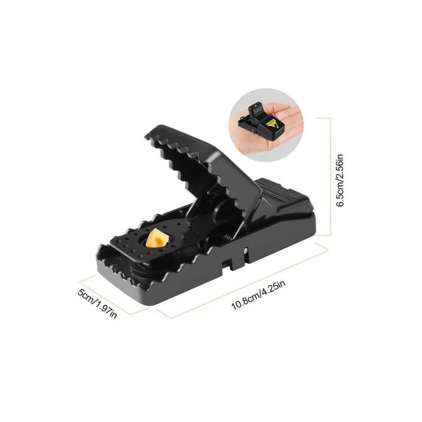 High-sensitivity Snap-type Medium-sized Household Alloy Plastic Mouse Trap