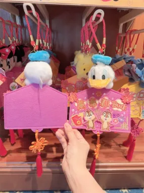 HKDL - Chinese Lunar New Year 2025 Collection x Donald Duck, Chip & Dale New Year Decoration Plush Fai Chun "May everything go your way"