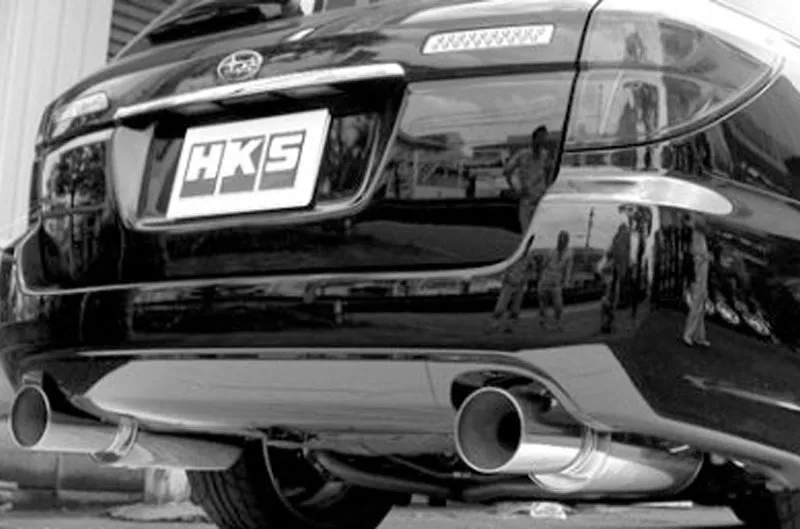 HKS 2005-2007 Subaru Legacy GT Silent Hi-Power Dual Exhaust (hks31019-AF019)