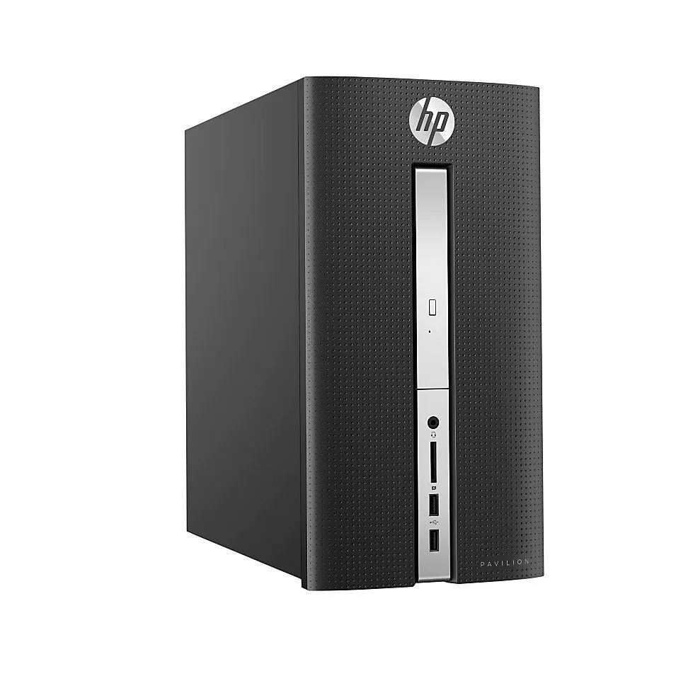 HP Pavilion 510-P017C Desktop PC MT AMD:A12-9800 3.80GHz 8GB RAM 2TB HDD Windows 10 Home   Office Home & Student 2019