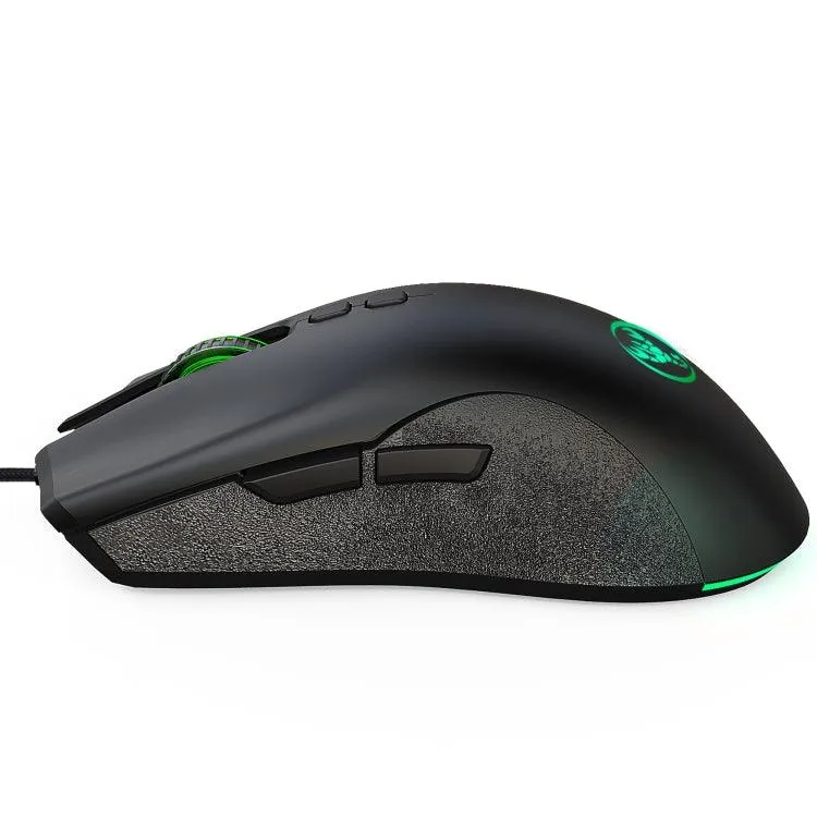 HXSJ A883 RGB Mechanical Gaming Mouse with 7 Programmable Keys and 6400 DPI