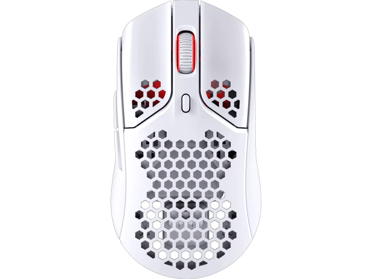 HyperX Pulsefire Haste Wireless Gaming Mouse (White) - 4P5D8AA