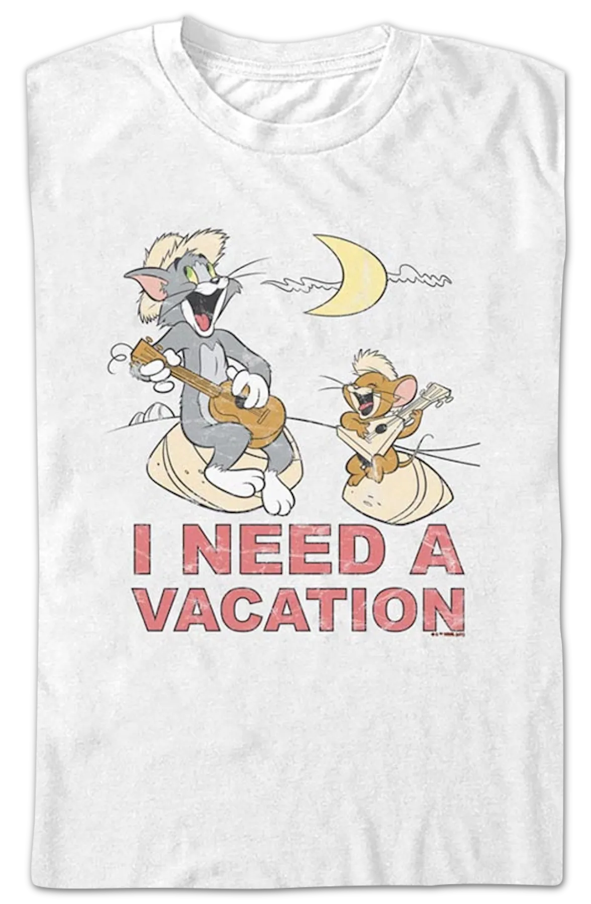 I Need A Vacation Tom And Jerry T-Shirt