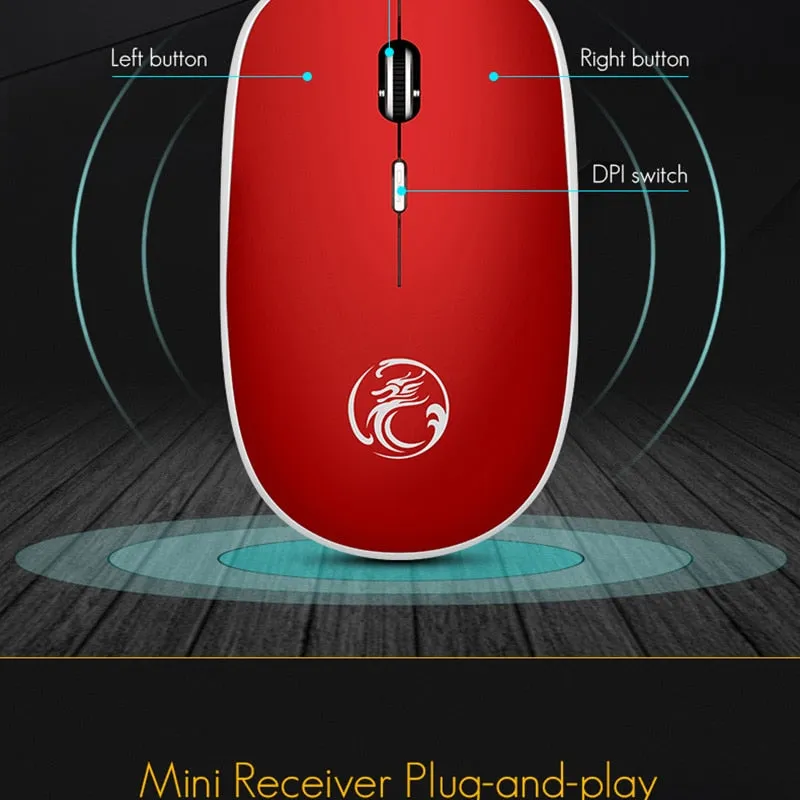 iMice Office  Mouse Wireless Ergonomic Mouse