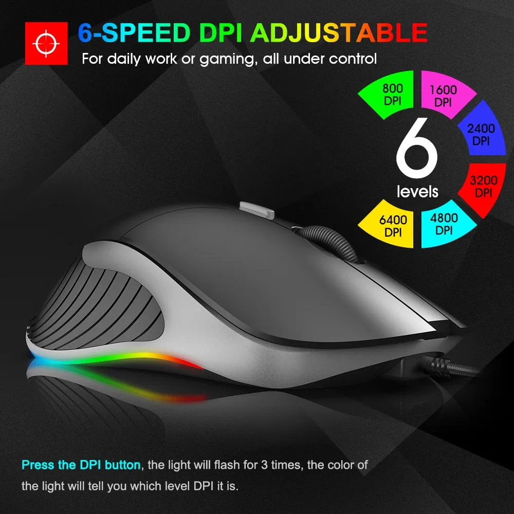 iMice Wired Gaming Mouse