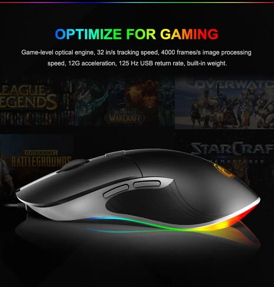 iMice Wired Gaming Mouse