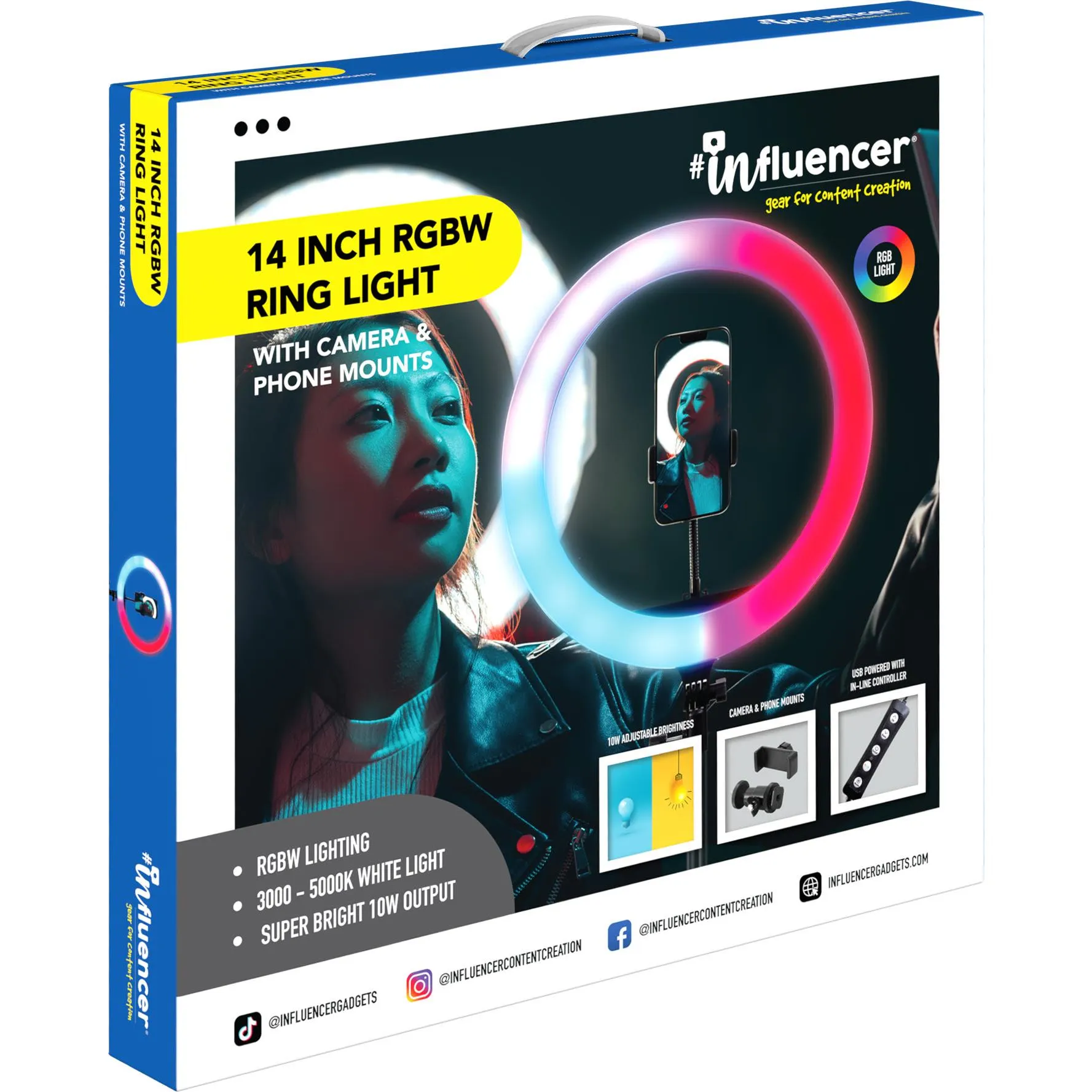 Influencer 14" RGBW Ring Light