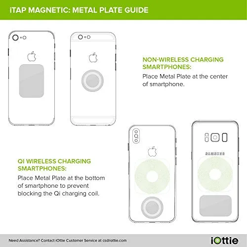 iOttie ITap Magnetic CD Slot Premium Car Mount Holder for IPhone X 8/8s 7 7 Plus 6s Plus 6s 6 SE Samsung Galaxy S9 Plus S9 Plus S8 Edge S7 S6 Note 8 5