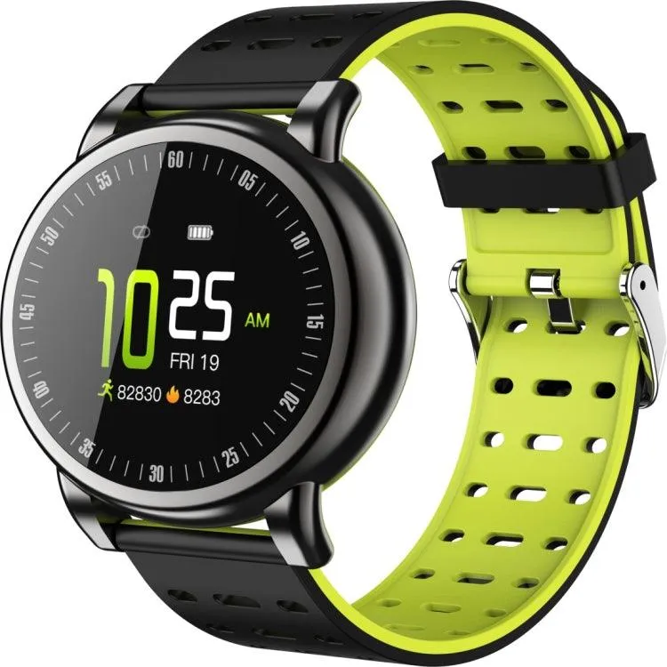 IP67 Waterproof Smart Watch with 1.08-Inch IPS Color Screen, Heart Rate and Blood Oxygen Monitoring, Sleep Tracking, and Message Notifications