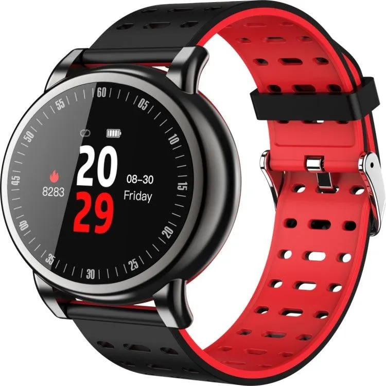 IP67 Waterproof Smart Watch with 1.08-Inch IPS Color Screen, Heart Rate and Blood Oxygen Monitoring, Sleep Tracking, and Message Notifications