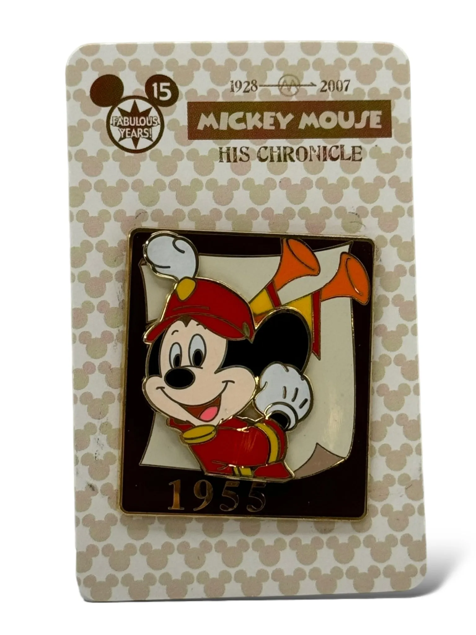 JDS Mickey Mouse Chronicle Mickey Mouse Club Pin