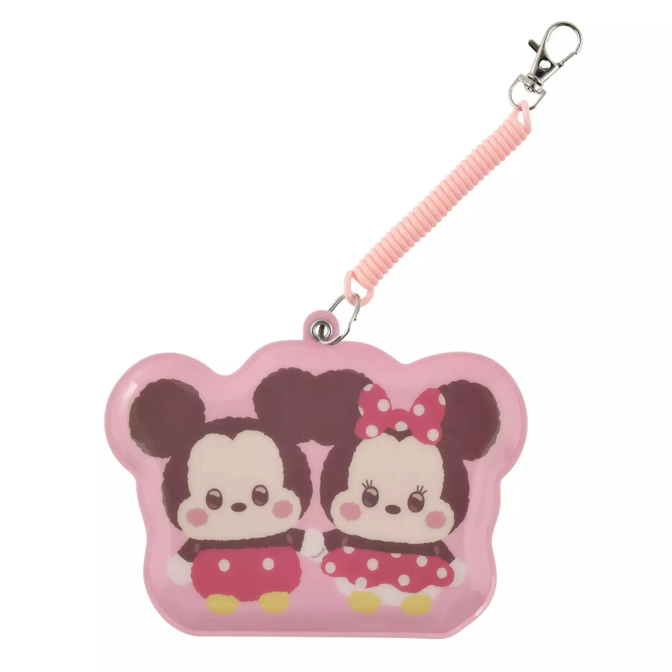 JDS - "Urupocha-chan" 2D Collection x Mickey & Minnie Mouse Commuter Die Cut Shaped Pass Case