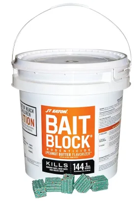 J.T. Eaton 709PN Bait Block, Solid, 9 oz, Pail :PAIL: QUANTITY: 1