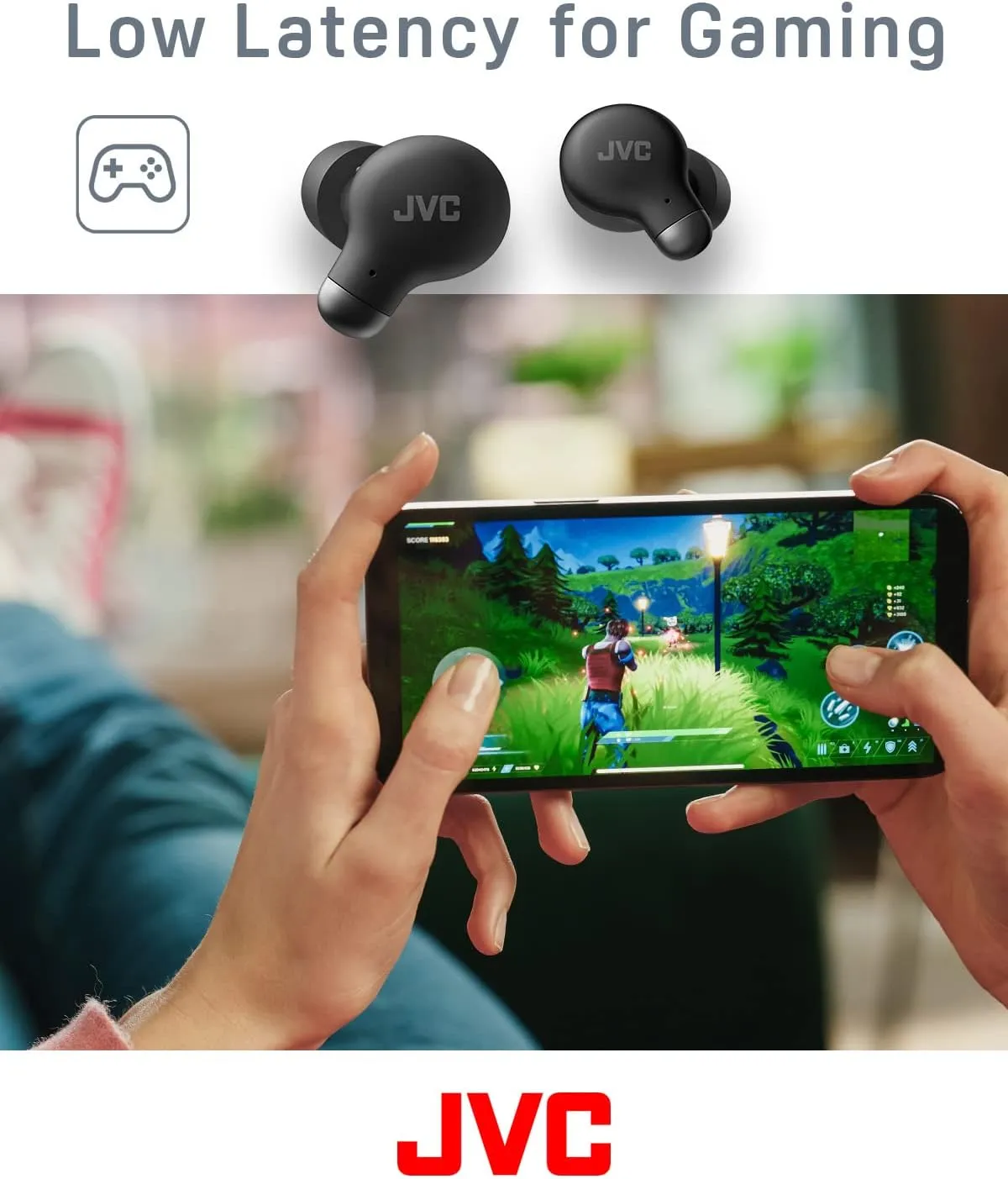 JVC Marshmallow True Wireless Noise Cancelling Earbuds