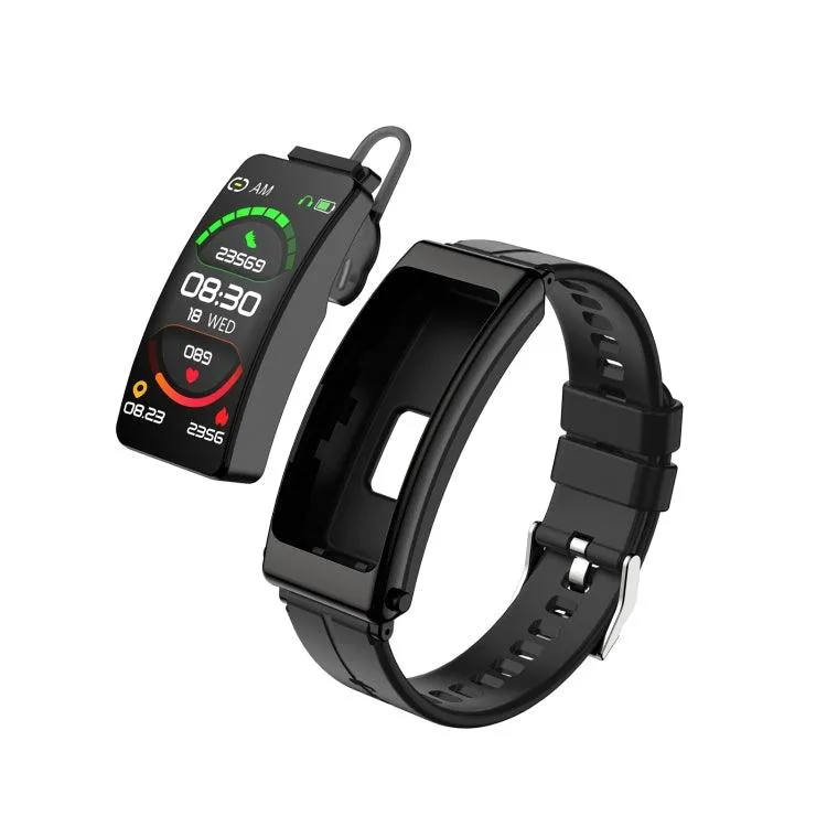 K13 1.14" Bluetooth-Enabled Smart Watch with Detachable Silicone Band and Multi-Function Health Monitoring