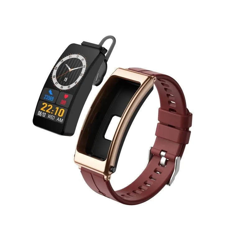 K13 1.14" Bluetooth-Enabled Smart Watch with Detachable Silicone Band and Multi-Function Health Monitoring