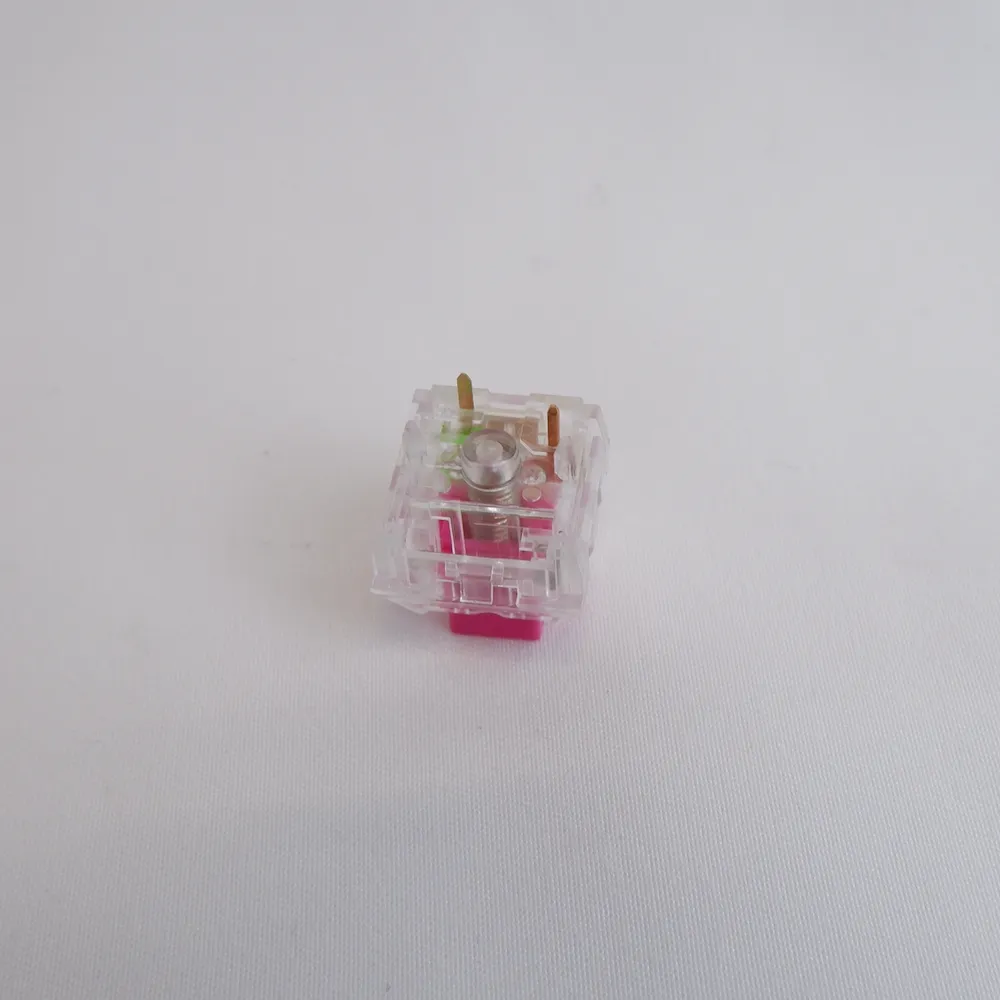 Kailh BOX Crystal Pink Clicky Switch