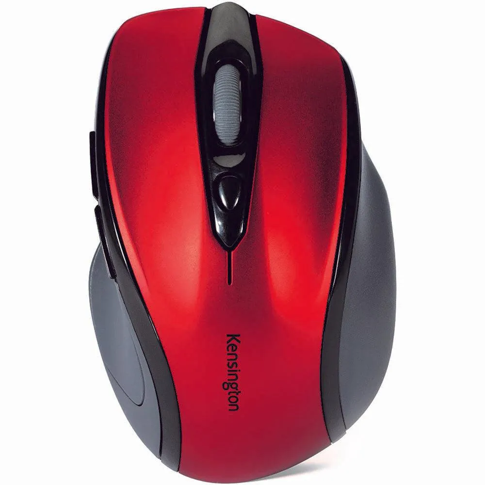 Kensington Pro Fit Mouse Wireless Red Ergonomic