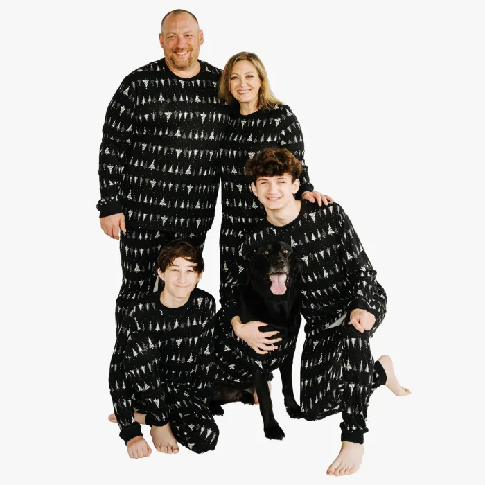 Kids' Unisex Jogger Pajama Set - Silent Night Tree