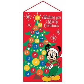 Kurt Adler - Mickey Mouse 19" Fabric Advent Calendar