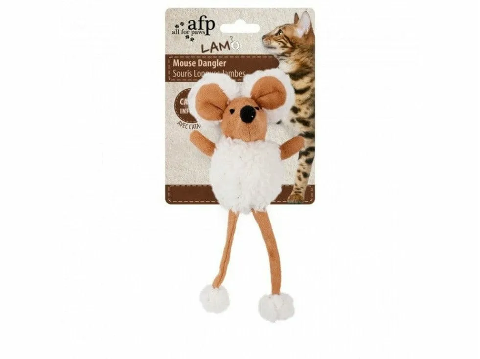 Lambswool Mouse Dangler - Tan