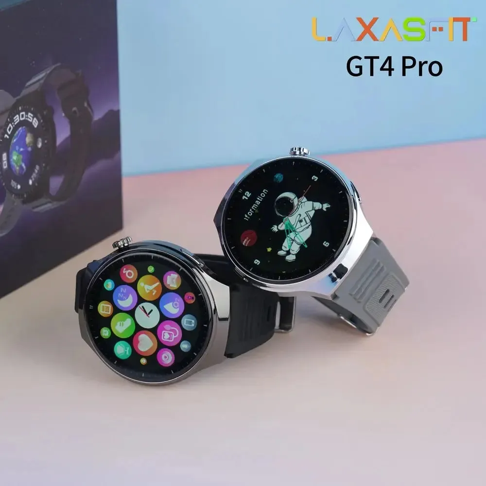 LAXASFIT 2024 New Smart Watch 1.52HD Screen Heart Rate Monitor Bluetooth Talk Men Women Sports Smart Watch Android IOS