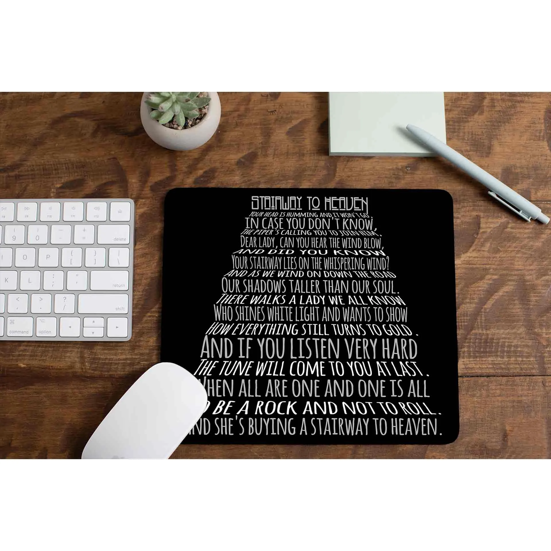 Led Zeppelin Mousepad - Stairway To Heaven